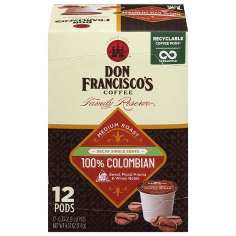 Don Francisco's Coffee® Family Reserve® 100% Columbian Decaf Coffee ...