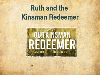 Ruth's Kinsman Redeemer by Torah Life | Teachers Pay Teachers