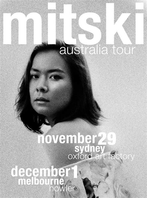 Well and truly — officialmitski: my favorite mitski tour posters... in 2023 | Tour posters ...