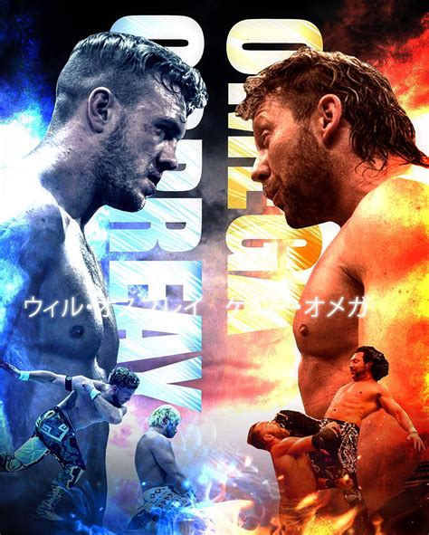 Custom Poster I made for Will Ospreay vs Kenny Omega : r/njpw