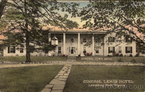 The General Lewis Hotel Lewisburg, WV Postcard