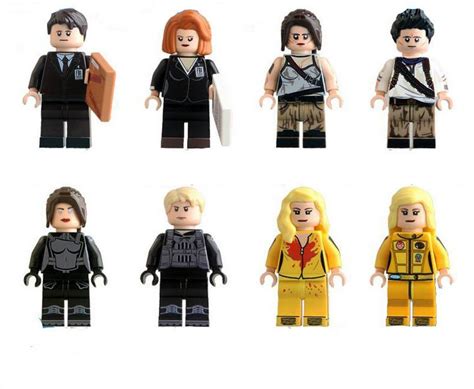 Secret Service Katniss Everdeen Uma Thurman Peeta Minifigures Lego Compatible The Hunger Games Set