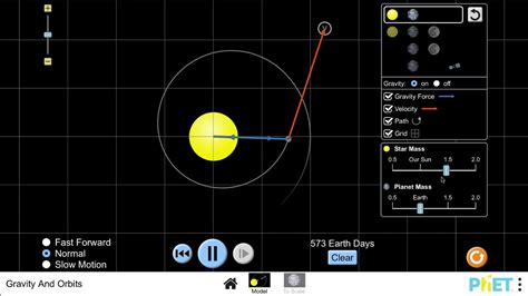 PhET Lab - Gravity and Orbits - YouTube