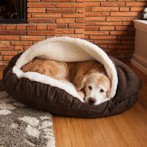 Snoozer Luxury Cozy Cave Dog Bed | 28 Colors/Fabrics | 3 Sizes