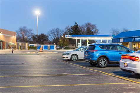 Pioneer Plaza Parking Lot Lighting | Fond du Lac, Wisconsin – Wisconsin Lighting Lab, Inc. (WiLL)