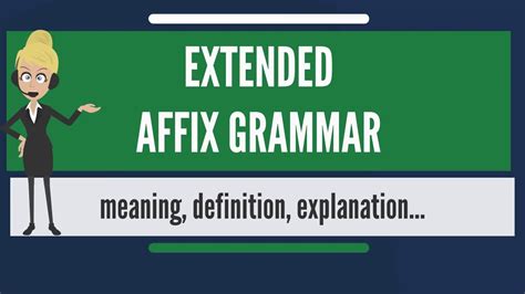 Affix grammar