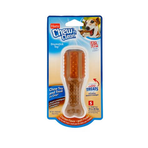 Hartz® Chew 'n Clean® Drumstick Dog Toy - Small | Hartz