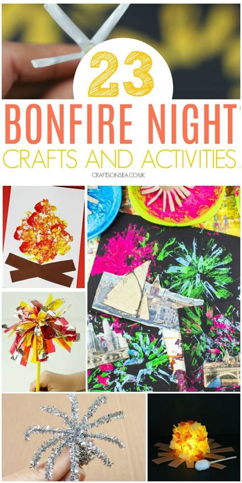 Bonfire Night Crafts and Activities: 23 Fun Ideas For Kids - Crafts on Sea