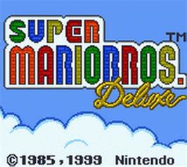 Super Mario Bros. Deluxe - Nintendo Game Boy Color - Games Database