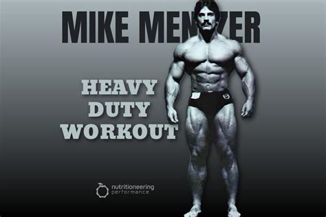 Complete Mike Mentzer Workout Routine: High Intensity Plan