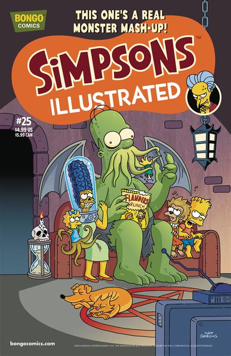 Comics Review: Simpsons Illustrated #25 - Bubbleblabber | Simpsons cartoon, Simpsons drawings ...