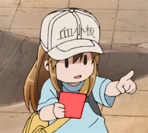 Platelet Holding A Red Card Memes - Imgflip