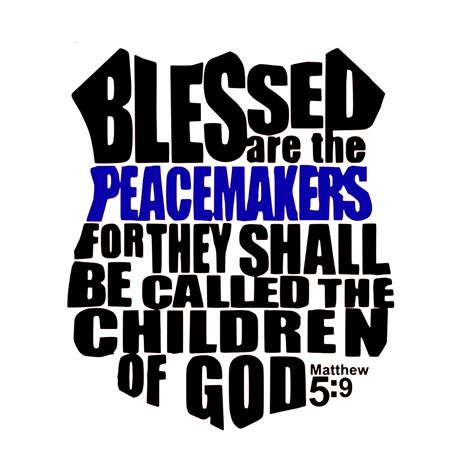 Blessed Are the Peacemakers SVG - Etsy