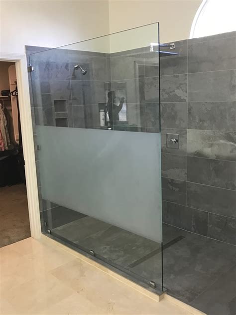 Custom Glass Shower Panel - Patriot Glass and Mirror | San Diego CA