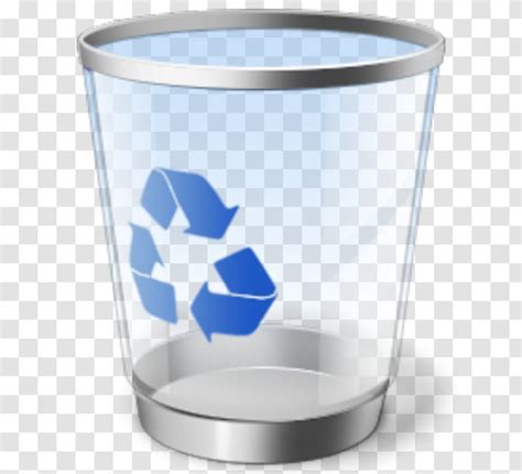 Recycling Bin Trash Windows 7 Rubbish Bins & Waste Paper Baskets - Taskbar - Mug Transparent PNG