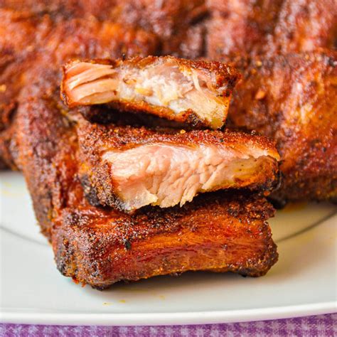 Foolproof Dry Rubbed Oven Ribs. Perfect for dinner or a game day party!