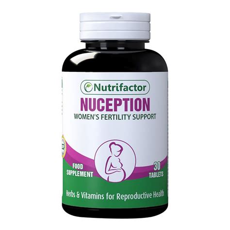 Purchase Nutrifactor Nuception Women's Fertility Food Supplement, 30 ...