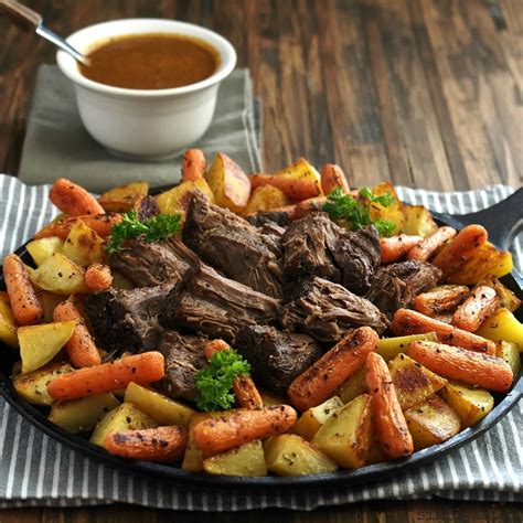 Perfect Pot Roast with Pot Roast Gravy - Simply Sated