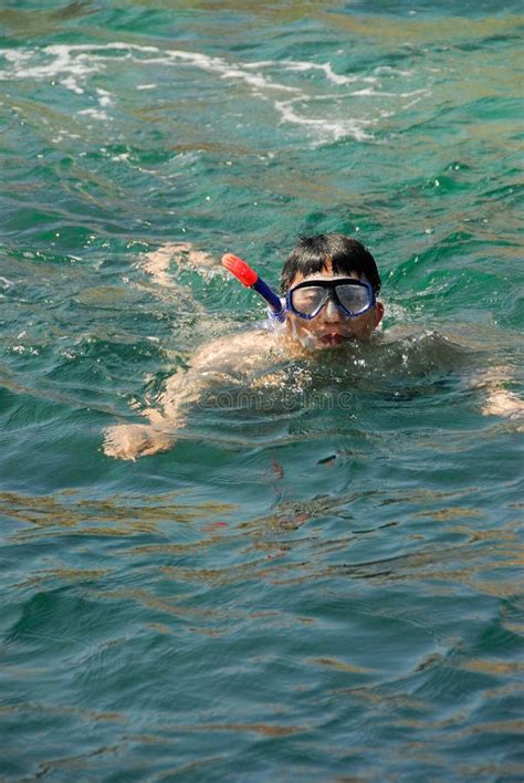 Snorkeling in Aitutaki Lagoon Cook Islands Stock Photo - Image of cook ...