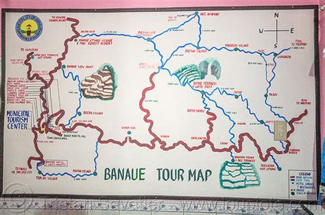 Banaue Trail Map (Philippines)