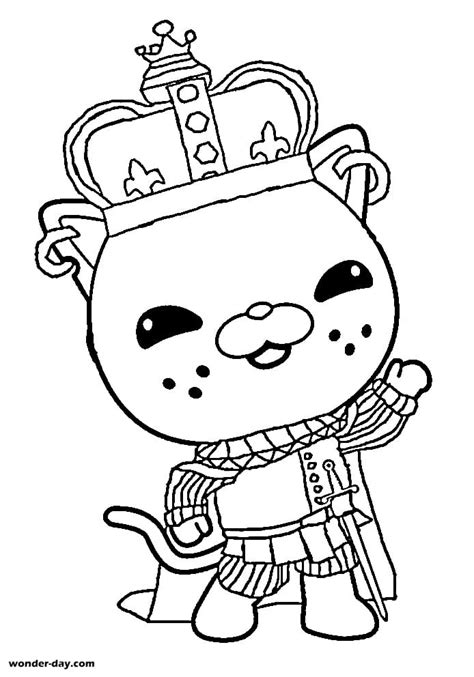 Captain Barnacles Octonauts Coloring Pages