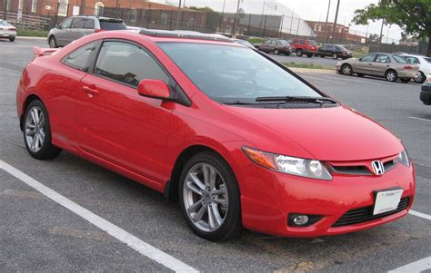 International Fast Cars: Honda Civic Coupe Red