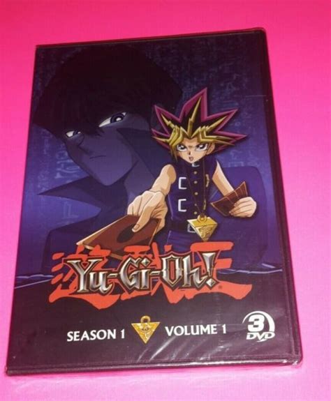 Yu-Gi-Oh Season 1 Vol. 1 DVD 2013 3-Disc Set volume premiere anime series - NEW | eBay