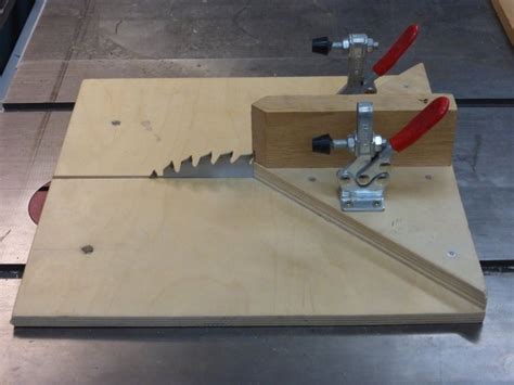 Shop Jig: Foolproof Mitre Sled | Woodworking table saw, Woodworking jigs homemade, Woodworking jigs