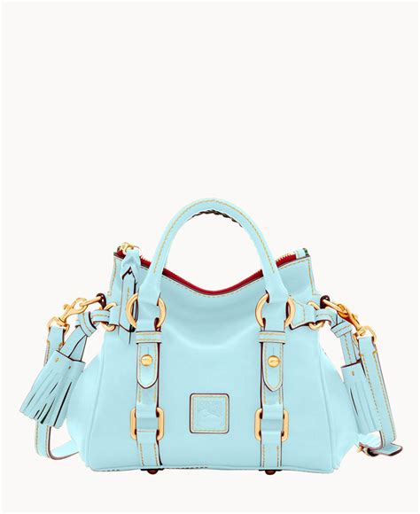 Dooney & Bourke Florentine Nano Satchel in Blue | Lyst