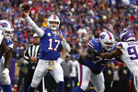 Bills QB Allen concedes turnovers result of him pressing | AP News