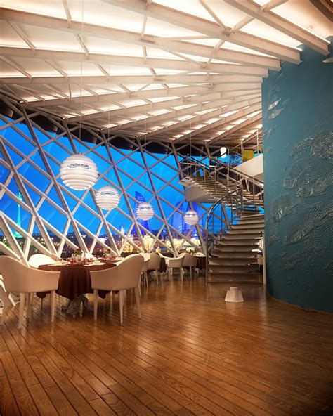 Seafood Restaurant Interior :: Behance