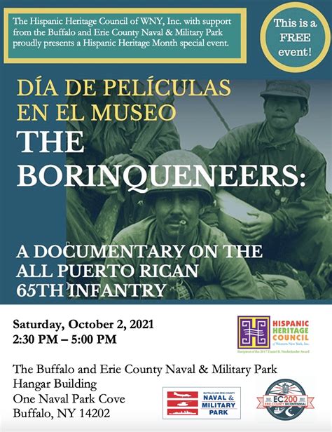 The Borinqueneers Film Screening - Buffalo Naval Park