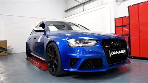 Audi RS4 B8 Avant w/ ARMYTRIX Valvetronic Exhaust by Dynamic Modifications! - YouTube