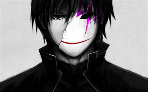 Wallpaper : anime, black hair, Darker than Black, Hei, sketch ...