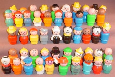 Original Fisher Price Little People (1980s) : nostalgia