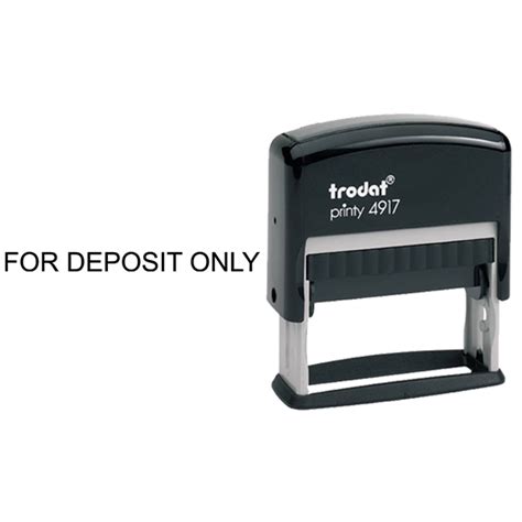 For Deposit Only Stamp