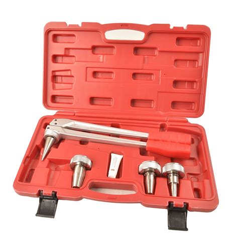 IBOSAD Manual PEX Pipe Expander Tool Kit with 1/2,3/4,1 Expansion Heads for Propex Expansion ...