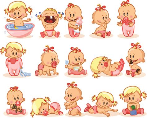 Cartoon baby crawling free vector download (20,336 Free vector) for commercial use. format: ai ...