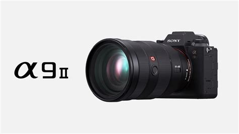 Sony Alpha 9 II Full-Frame Flagship Camera Launched in India ...