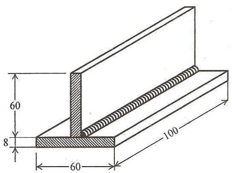 Welding-TEE FILLET JOINT ~ Ourengineeringlabs