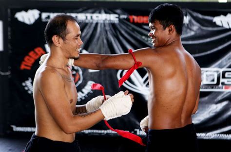 Muay Boran training at Tiger Muay Thai in Thailand