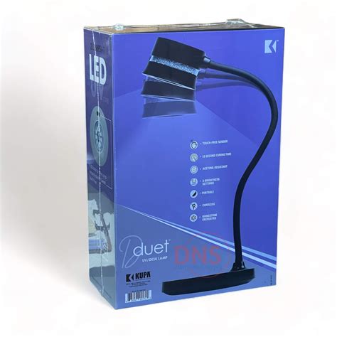 MANIPro Glo DUET 2 in 1 UV Cure & Led Table Lamp - Black – Daisy Nail Supply