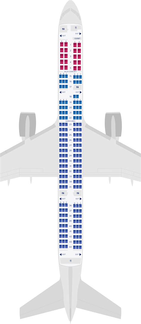 Boeing 757-200 Seat Maps, Specs & Amenities | Delta Air Lines