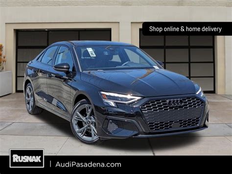 New 2024 Audi A3 4D Sedan in Pasadena #14240068 | Rusnak Auto Group