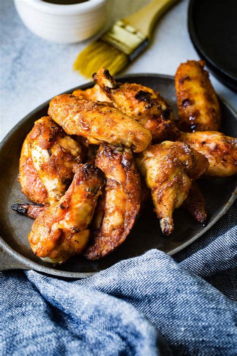 The BEST Dry Rubbed Smoked Chicken Wings - Oh Sweet Basil