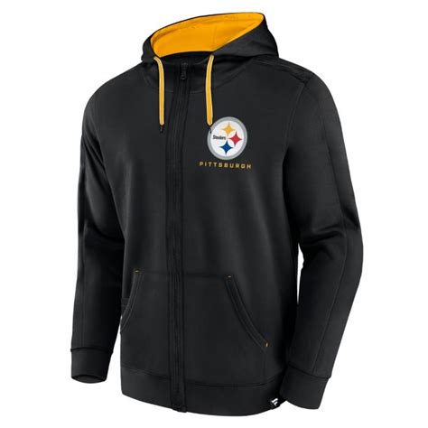 Pittsburgh Steelers Men's Defender Full Zip Hoodie