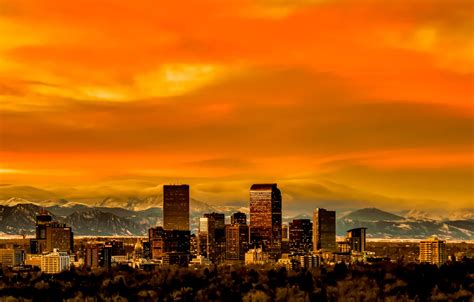 Denver Skyline Wallpaper