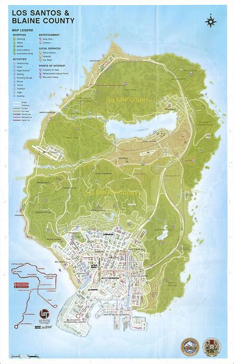 Gta V Map Blueprint