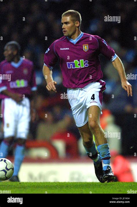 OLOF MELLBERG ASTON VILLA FC VILLA PARK BIRMINGHAM 17 November 2001 ...