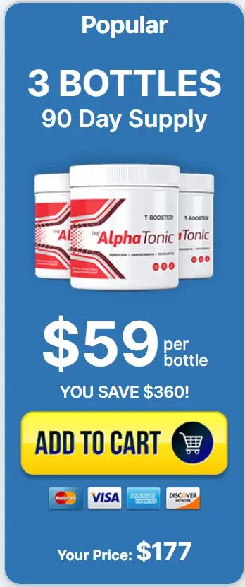 Alpha Tonic® | OFFICIAL WEBSITE - $39/Bottle Only